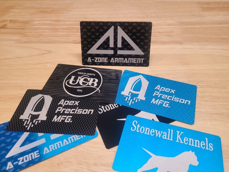 Custom Laser Engraved Business Card