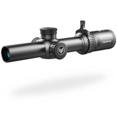 Swampfox Tomahawk LPVO Series Rifle Scope - 1-6x24 30mm SFP IR Guerrilla Dot BDC