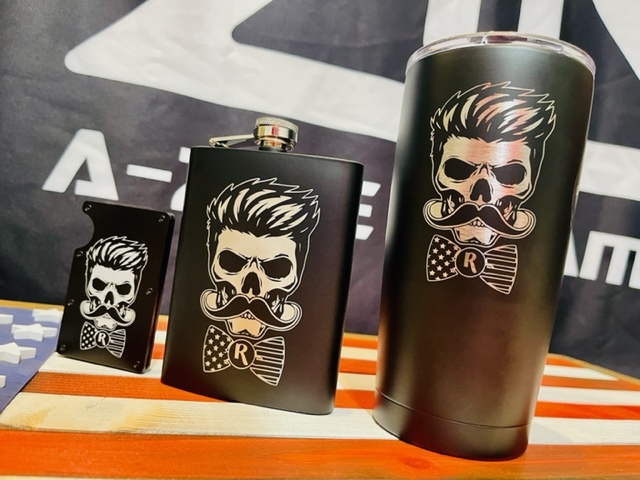 Custom Laser Engraved Flasks