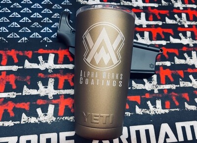 Custom Cerakote Drinkware