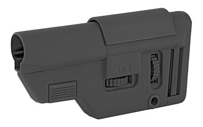 B5 Systems, Collapsible Precision Stock, Black, Short Length Cheek Riser
