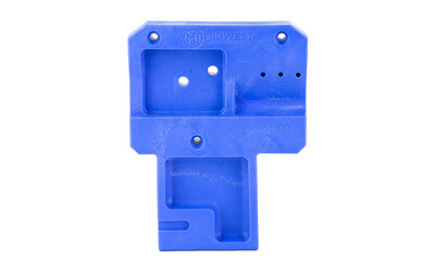 Midwest Industries, Lower Receiver Block, Polymer Construction, Fits 308 Winchester/762NATO Receivers, Blue