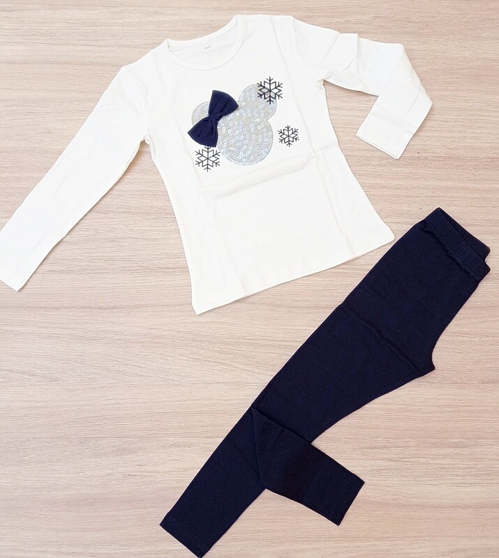CONJUNTO MINNIE LENTEJUELAS