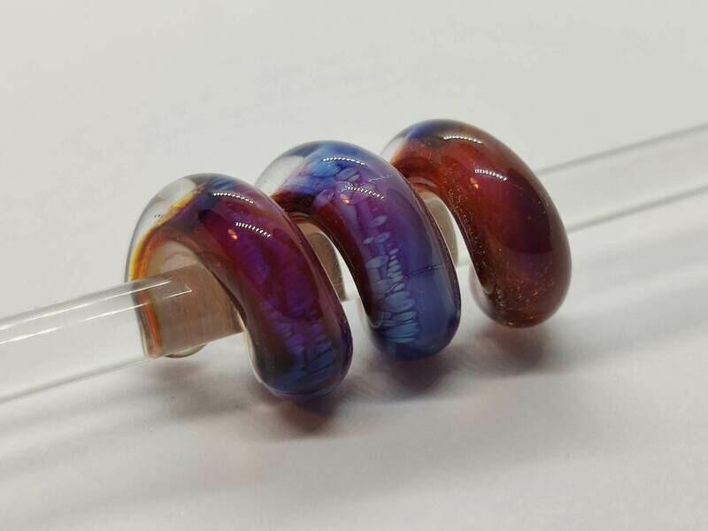 Spiral-PERLE für Lederband