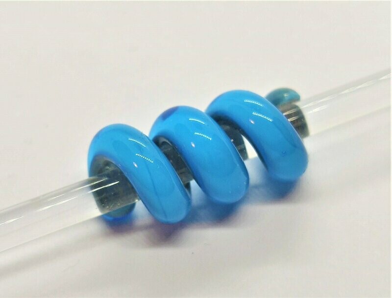 Spiral-PERLE für Lederband