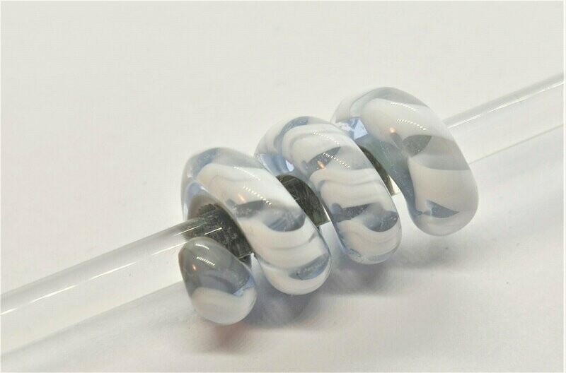 Spiral-PERLE für Lederband