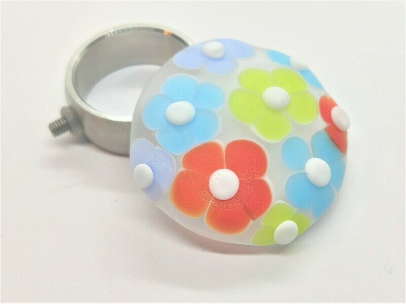 RINGTOP "Flower" satiniert