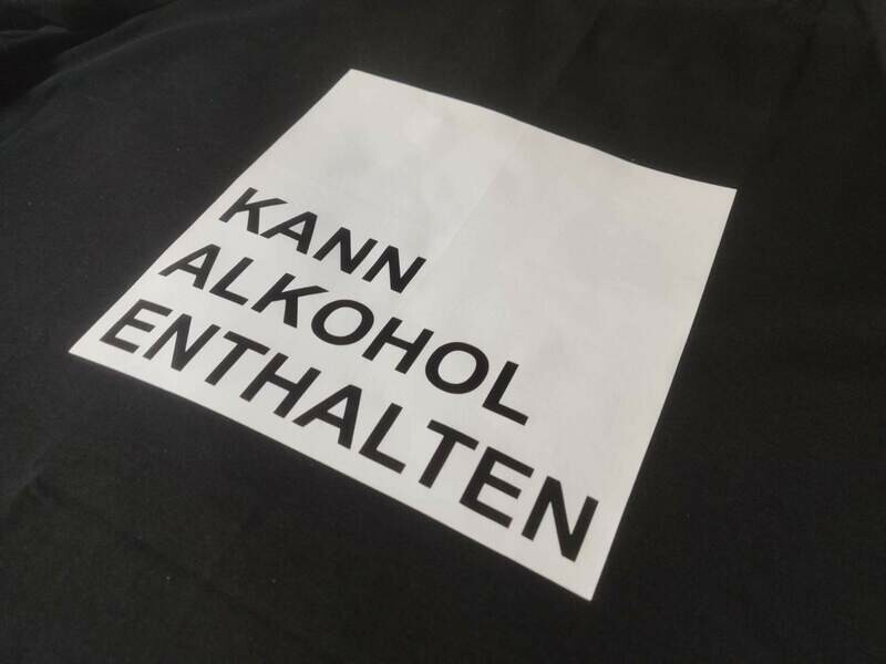 Plotter-DATEI "Alkohol"