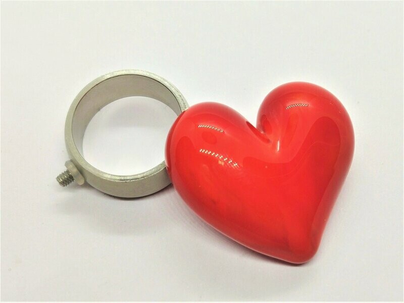 RINGTOP HERZ in klassischem Rot