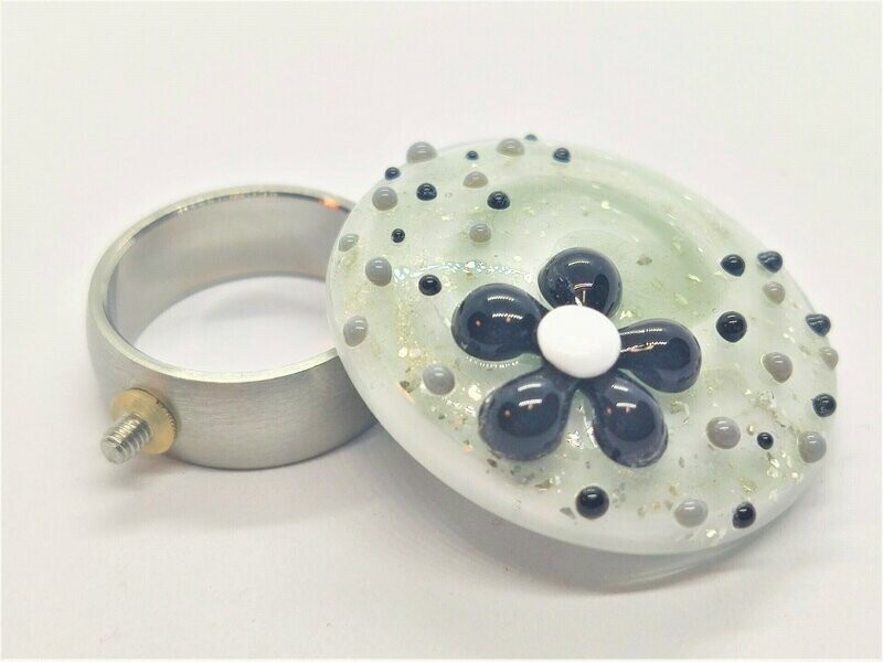 RINGTOP Blumenwiese wei8/schwarz/grau