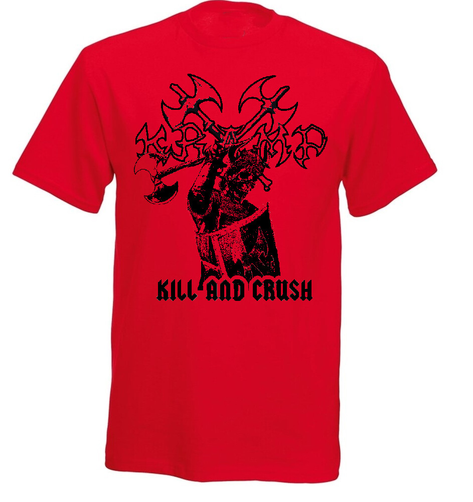 Kill & Crush t-shirt - RED