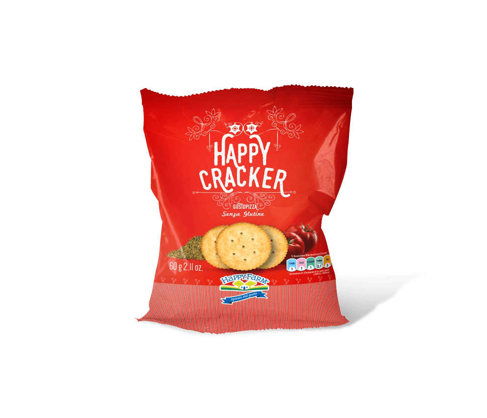 Happy farm Happy cracker gusto pizza