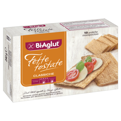 Biaglut Fette tostate classiche 10 monoporzioni
