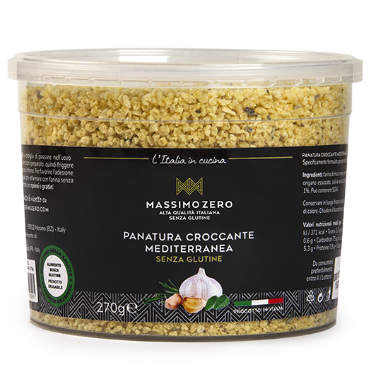 Massimo zero Panatura croccante mediterranea