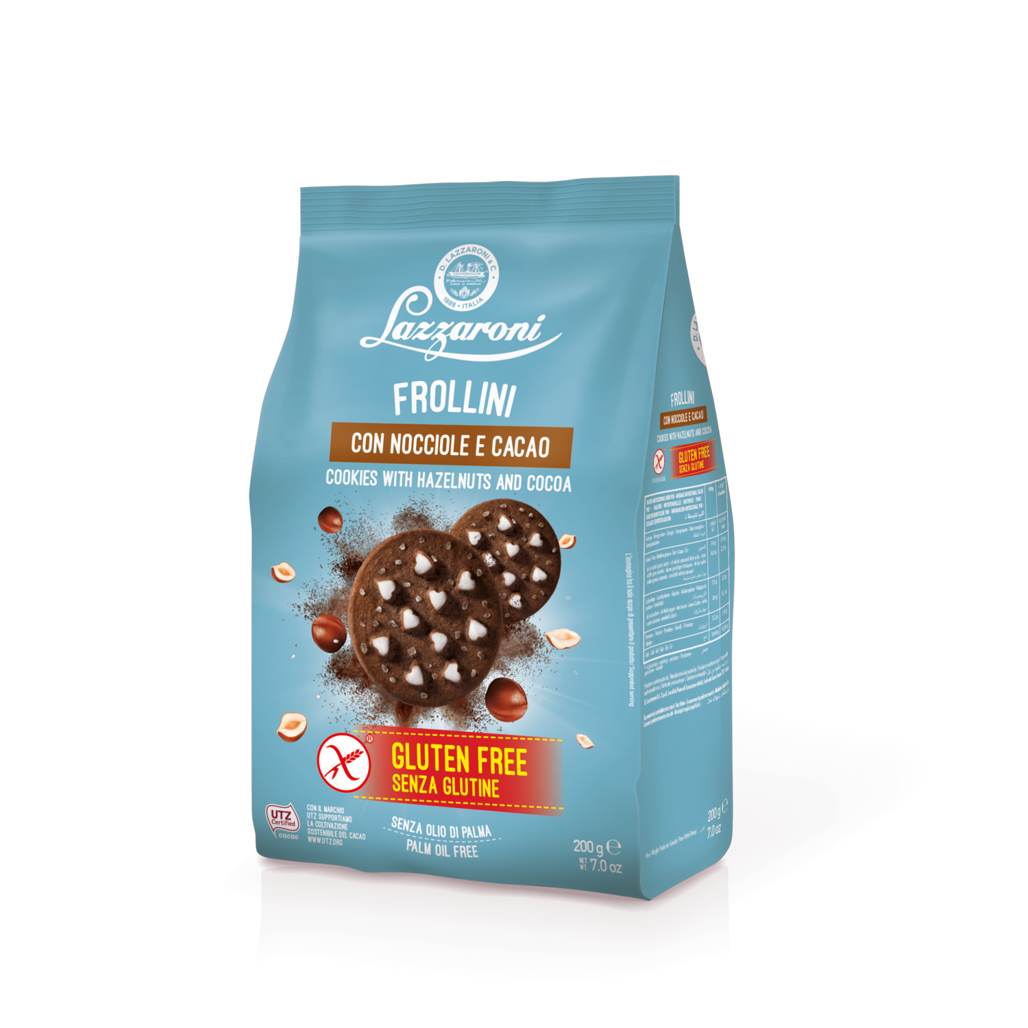 Lazzaroni Frollini cacao e nocciole
