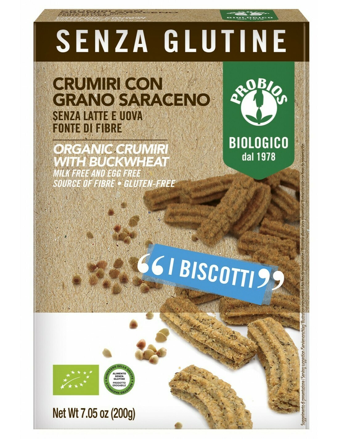Probios Crumiri con Grano Saraceno