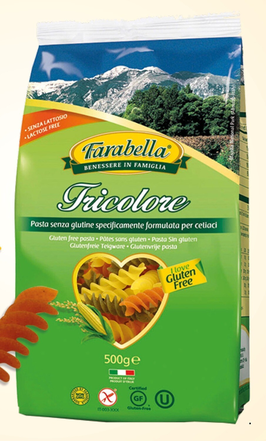 Farabella Fusilli Tricolore
