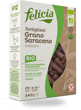 Felicia Bio Tortiglioni Grano saraceno
