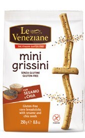 Molino di ferro - Le Veneziane - Mini Grissini con Sesamo e Chia