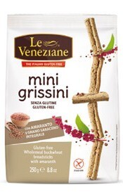 Molino di ferro - Le Veneziane - Mini Grissini con Amaranto e Grano Saraceno Integrale