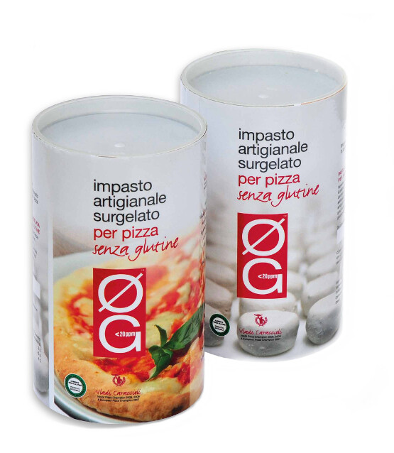 Zero Glutine Packaging Impasto per pizza