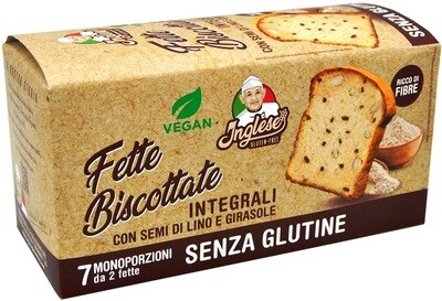 Inglese Fette Biscottate Integrali con Semi