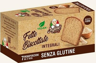 Inglese Fette Biscottate Integrali