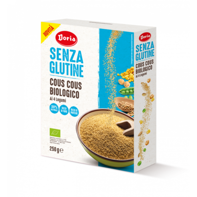Doria Cous Cous ai 4 legumi biologico