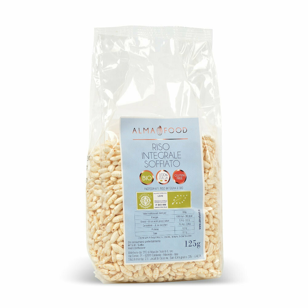 Alma Food Riso integrale soffiato