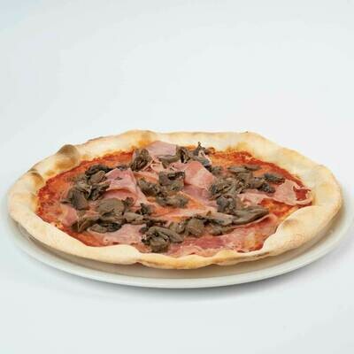 Majn Pizza Farcita Prosciutto e funghi