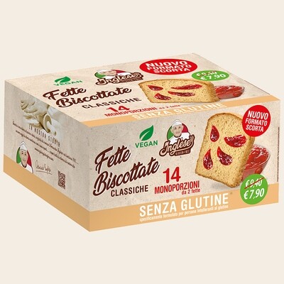 Inglese Fette Biscottate Classiche Formato Scorta