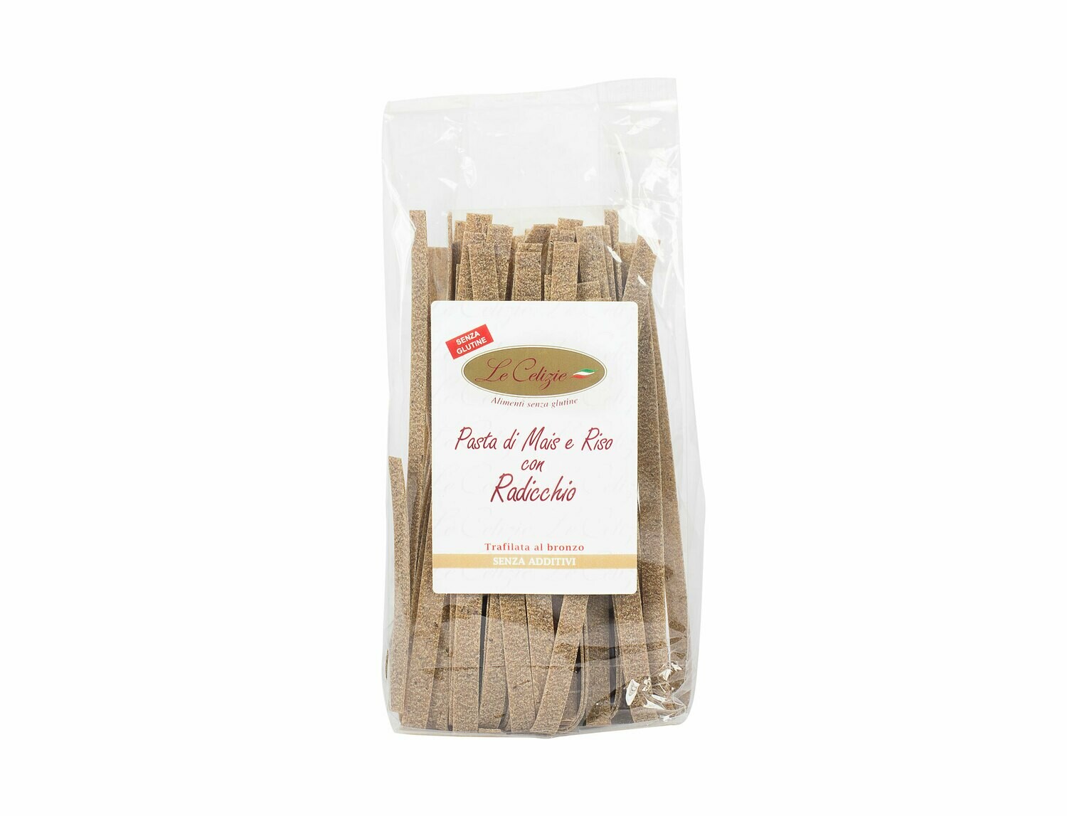 Le Celizie Pappardelle Mais e riso e Radicchio