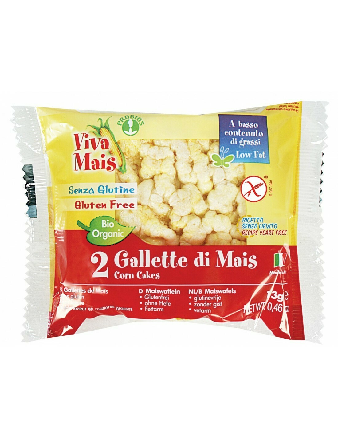 Probios Gallette di Mais con Sale Duopack