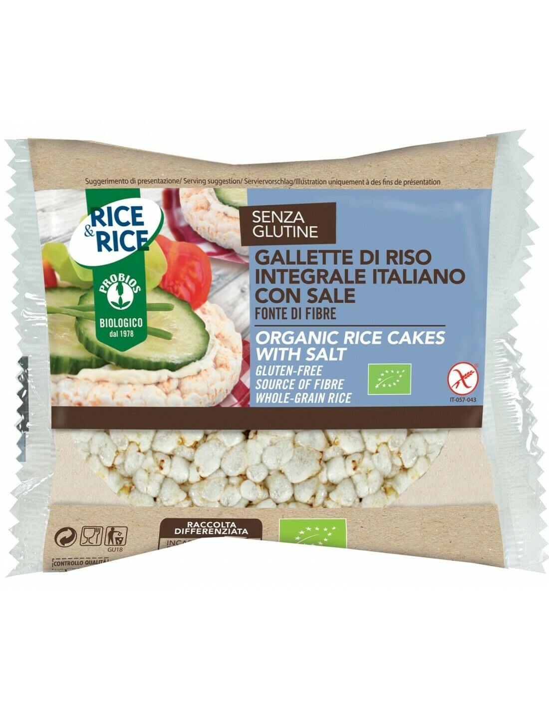 Probios Gallette di Riso con Sale Duopack