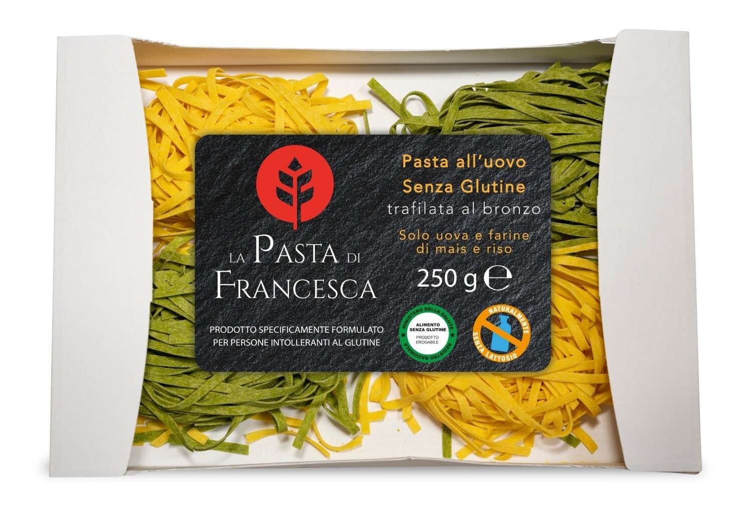 La Pasta di Francesca Fettuccine all&#39; Uovo Paglia &amp; Fieno