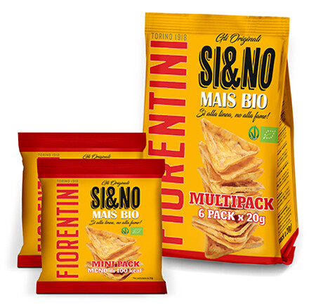 Fiorentini Bio Si&amp;No di Mais al Sale marino Multipack