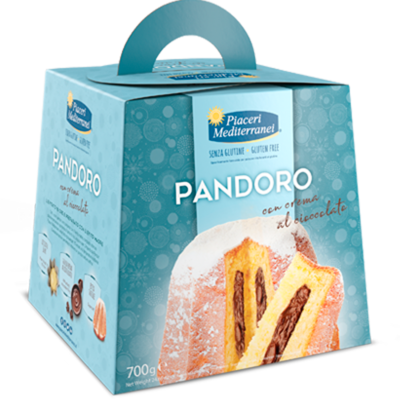 Piaceri Mediterranei Pandoro con crema al Cioccolato