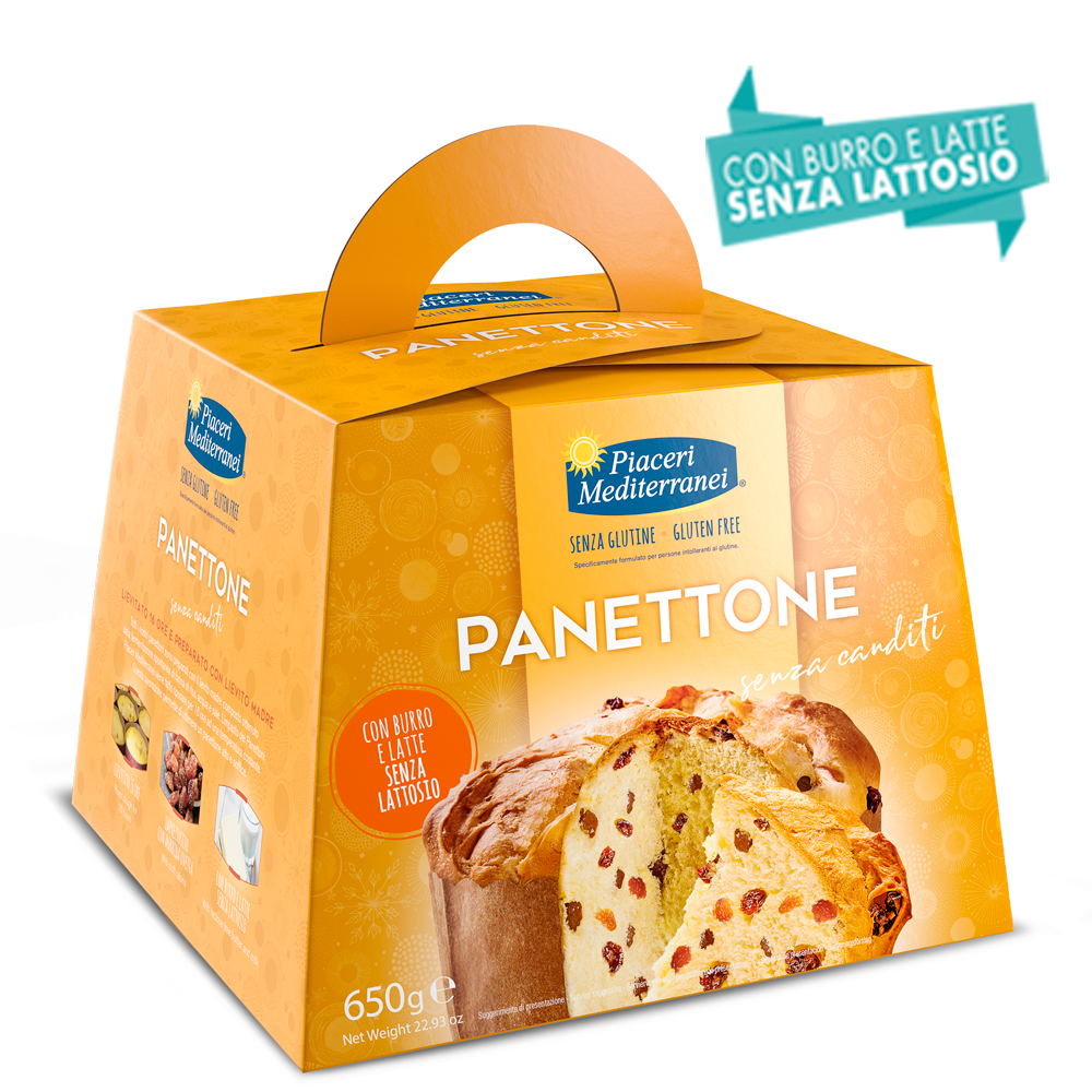 Piaceri Mediterranei Panettone senza Canditi