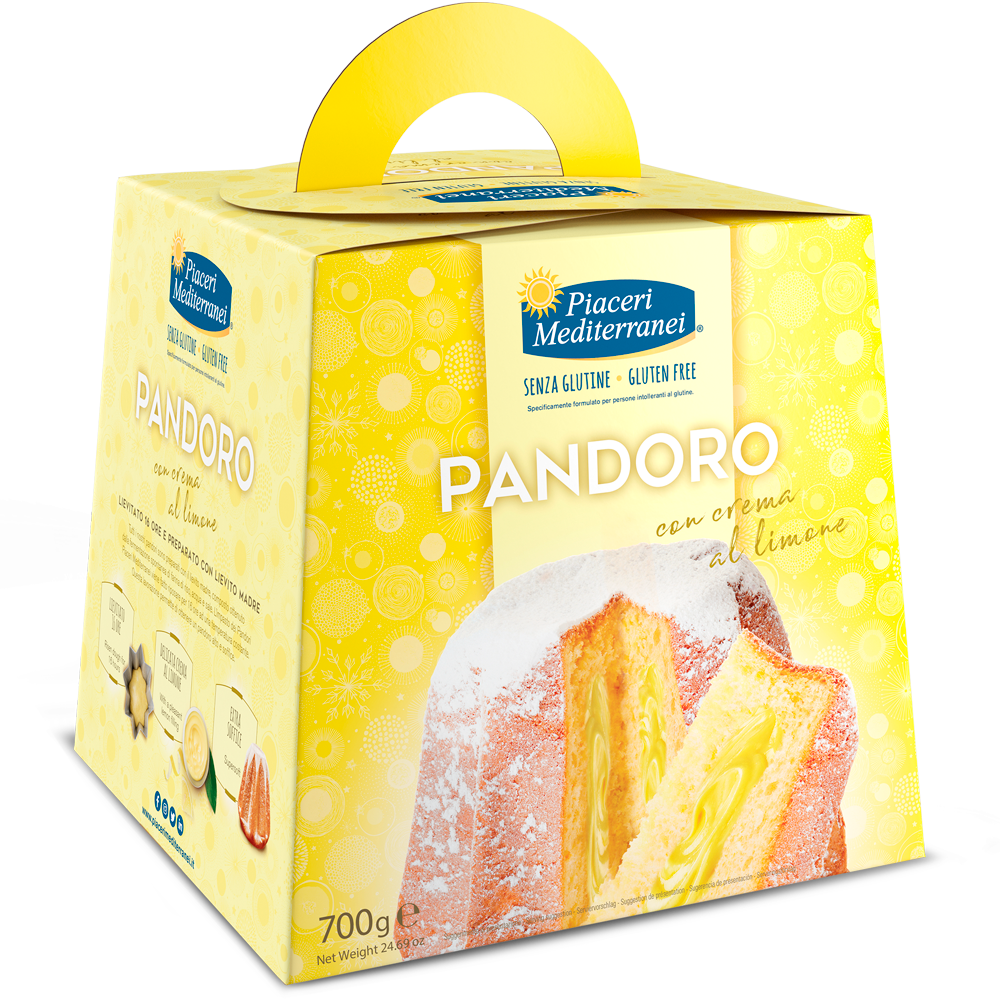 Piaceri Mediterranei Pandoro con crema al Limone