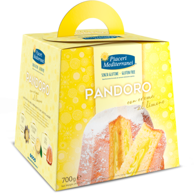 Piaceri Mediterranei Pandoro con crema al Limone