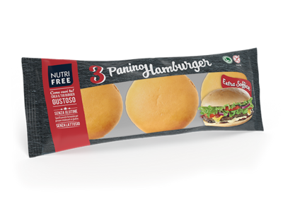 Nutrifree Panino Hamburger x3