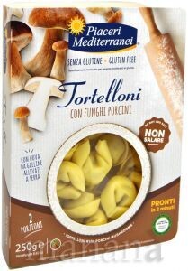 Piaceri mediterranei Tortelloni con Funghi Porcini