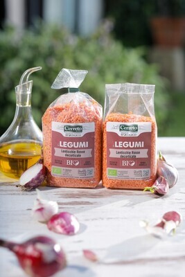 Cerreto Lenticchie Rosse Decorticate