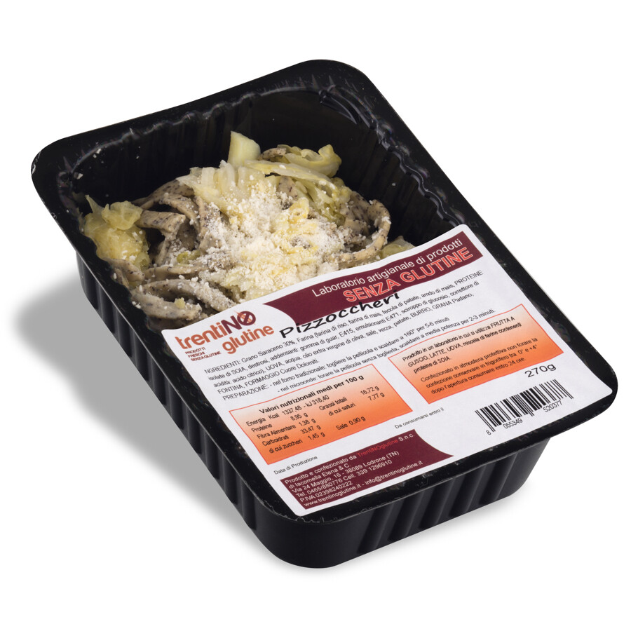 Trentinoglutine Pizzoccheri alla Valtellinese