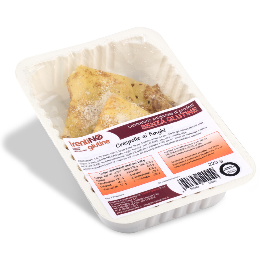 Trentinoglutine Crespelle ai Funghi