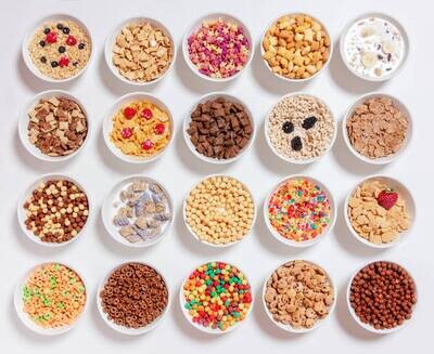 Corn Flakes, Muesly, Granole