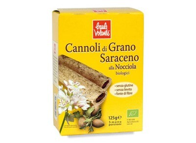 Baule Volante Cannoli di Grano Saraceno alla Nocciola