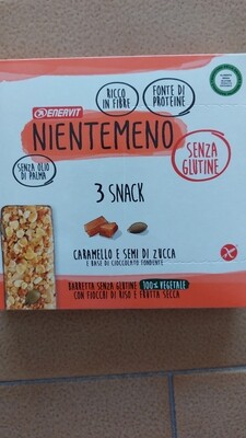 Enervit Nientemeno Barretta Caramello e Semi di Zucca