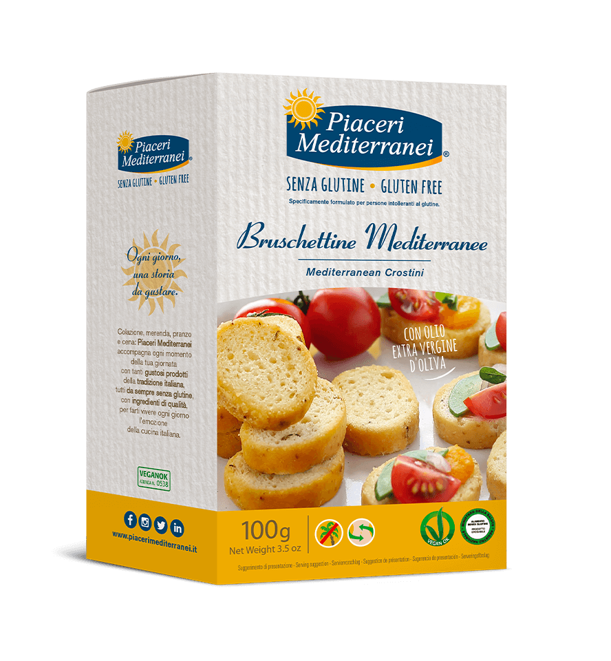 Piaceri Mediterranei Bruschettine Mediterranee