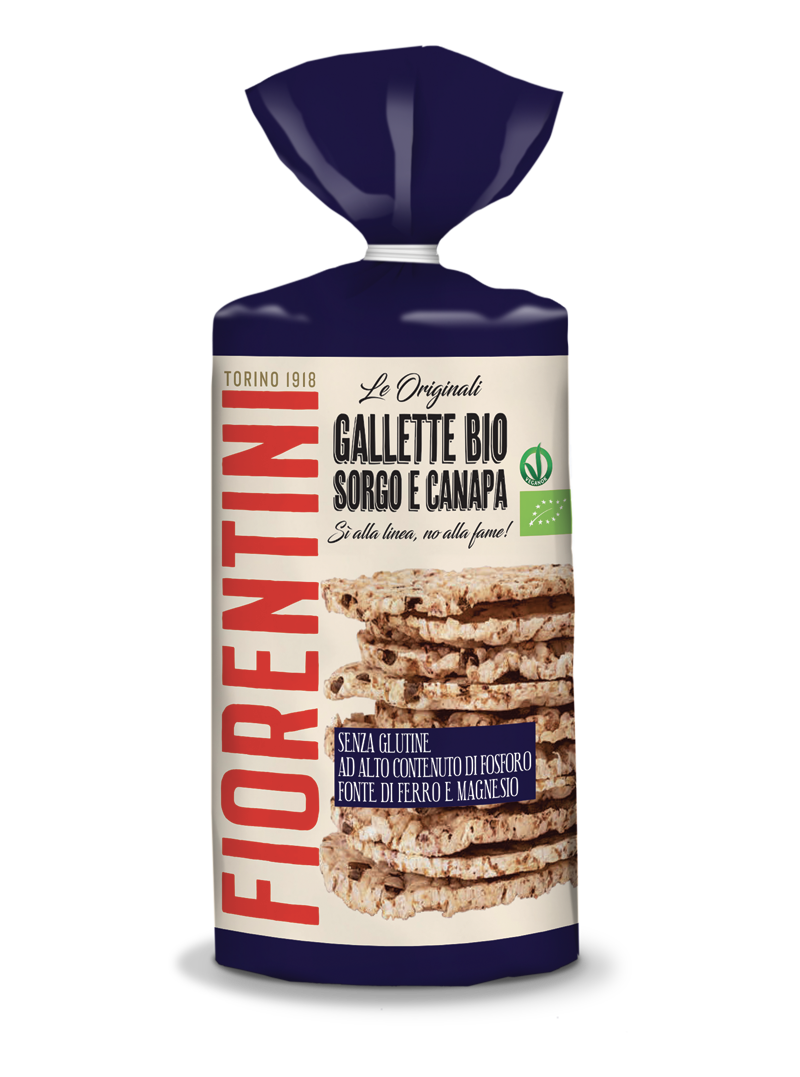Fiorentini Gallette di Sorgo e Canapa Bio